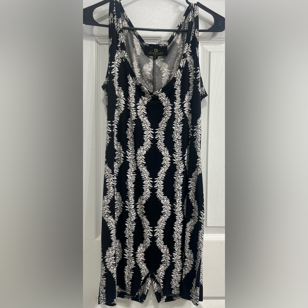 Lex Breezy Onesie in Aloha Lei print